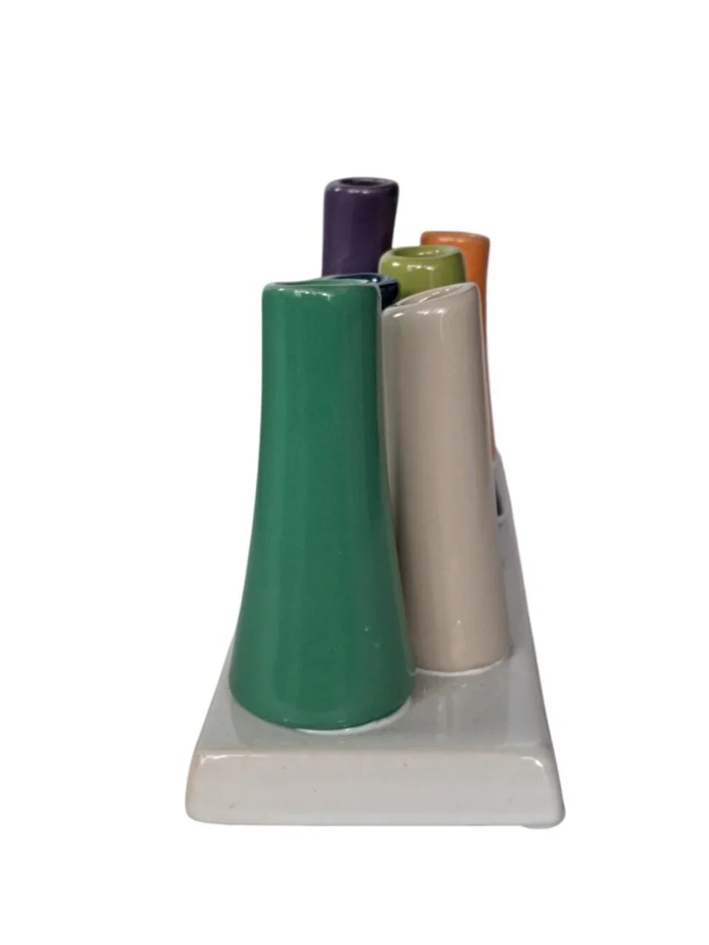 Chive Pooley Modern Bud Vase Holds 8 Flowers
